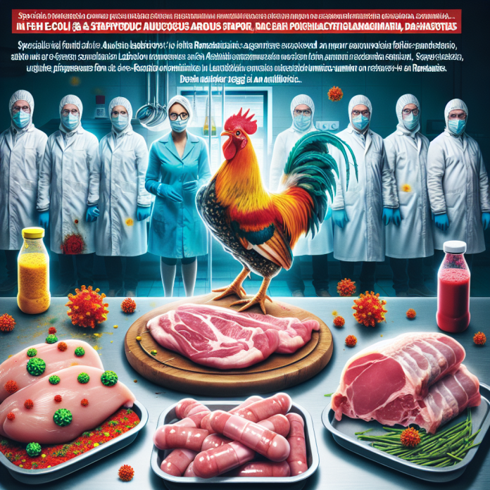 Există o alertă alimentară în magazinele din România, deoarece s-au descoperit bacterii E-Coli și stafilococ auriu în carnea de pui și de porc.