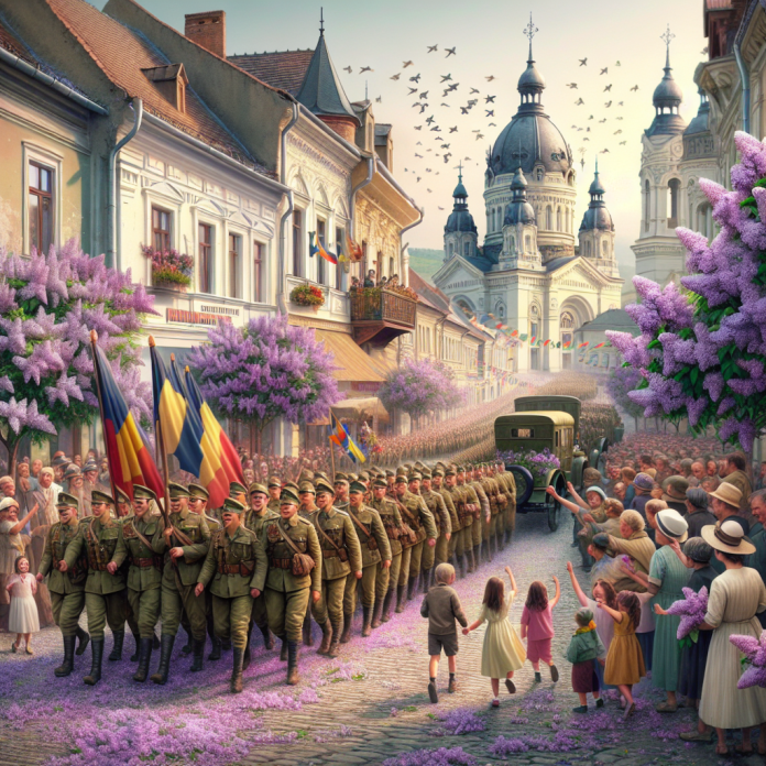 Armata-Romana-primita-la-Oradea-cu-flori-de-liliac.png