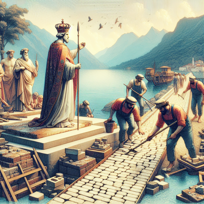 Voievodul-la-apa-Pietrarii-italieni-reface-pavajul.png