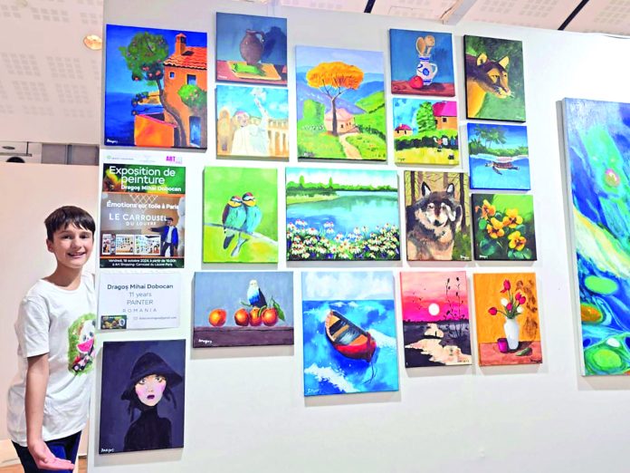 cine-este-dragos-dobocan-tanarul-din-oradea-care-a-expus-la-12-ani-in-paris-dubai-si-praga