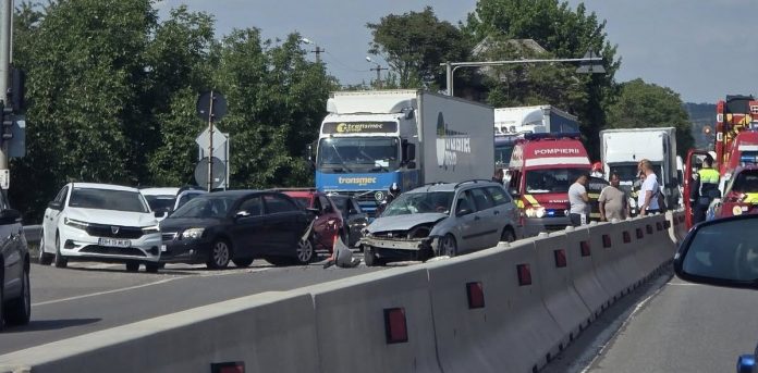 accident-pe-centura-oradea-doua-masini-implicate