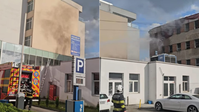 incendiu-langa-spitalul-pelican-din-oradea