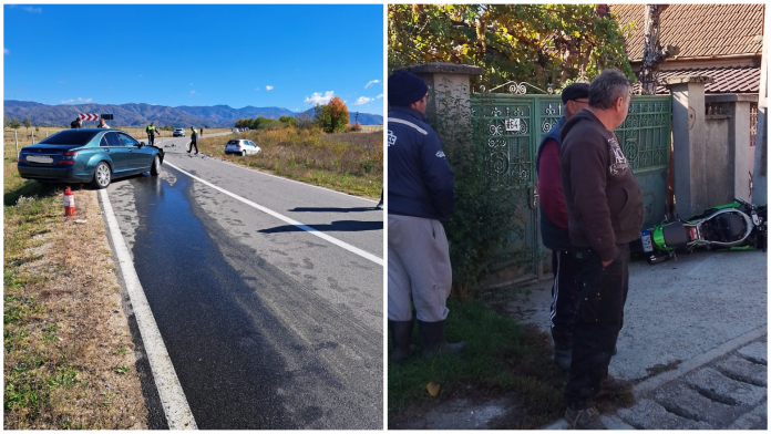 Patru persoane implicate în accidente în Bihor