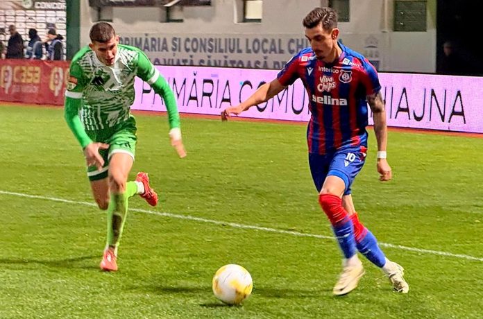FC Bihor Oradea a jucat o repriză la Chiajna