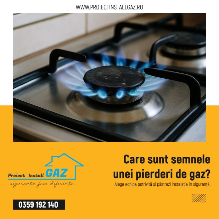 Pierderea de gaz are semne clare, ușor de recunoscut!