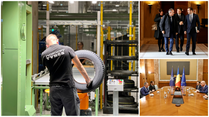 Premierul Ilie Bolojan și CEO-ul Nokian Tyres au discutat despre extinderea fabricii din Oradea