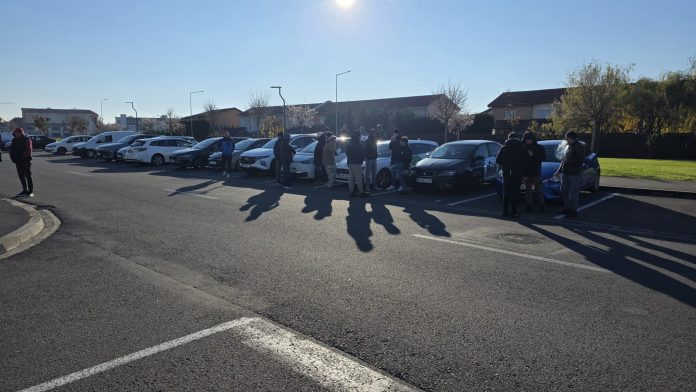 Șoferii Bolt din Oradea protestează împotriva nemulțumirilor