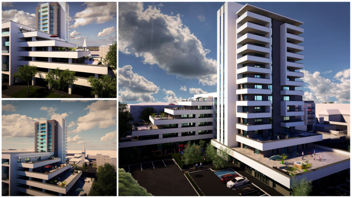 Victoria Rezidențial construiește cel mai înalt bloc din Oradea