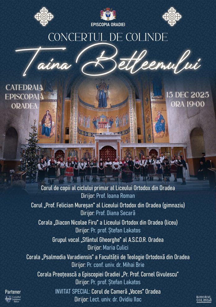 Concert de colinde la Catedrala Episcopală