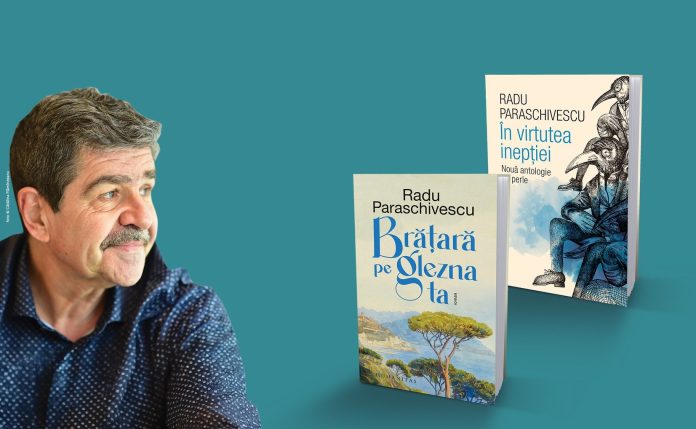 Întâlnire cu scriitorul Radu Paraschivescu la bibliotecă