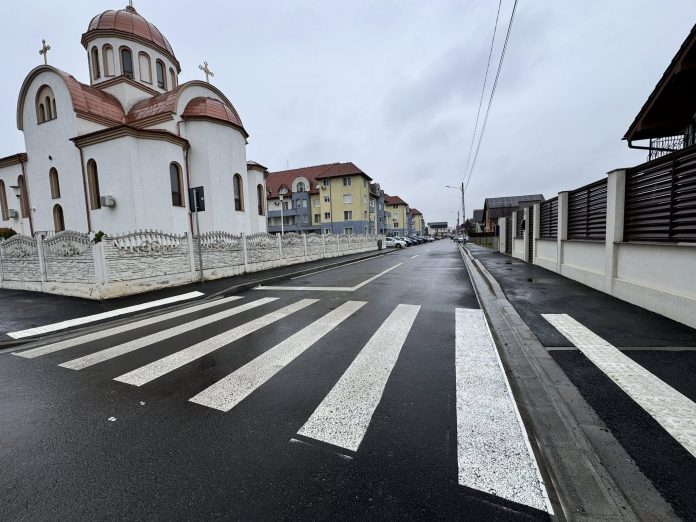 Modernizare în Sânmartin: șase străzi asfaltate și investiții până în 2027