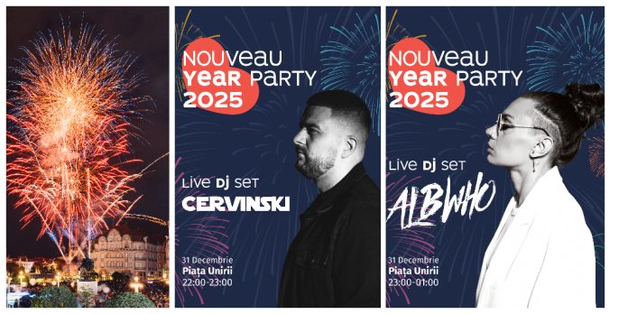 Petrecerea de Anul Nou 2026, în Piaţa Unirii, cu Cervinski şi AlbWho
