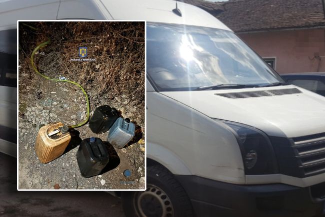 Atac la rezervoare! Trei tineri din Arad au furat motorină