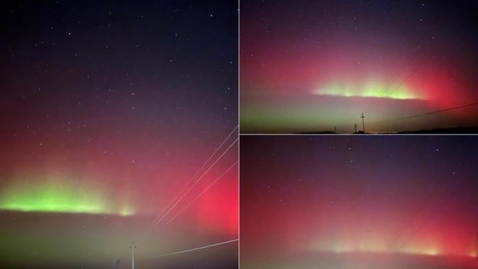 Aurora boreală, mai impresionantă ca niciodată deasupra Bihorului: explicația științifică a acestui fenomen