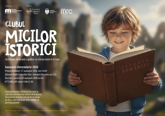 „Clubul Micilor Istorici” revine la Muzeul Ţării Crişurilor