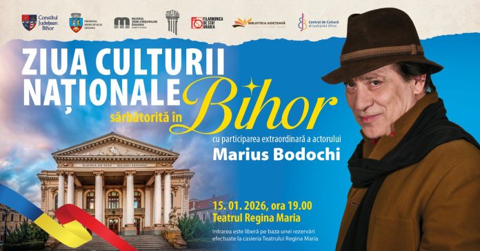 De Ziua Culturii Naționale, Marius Bodochi va susține un spectacol la Oradea