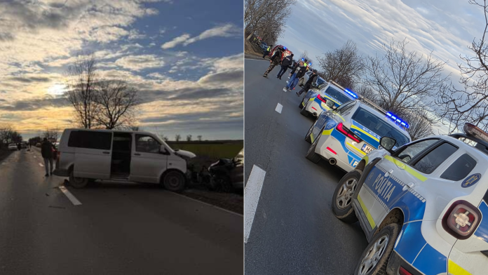 Accident grav de circulație între Cauaceu și Sălard: Cinci mașini s-au ciocnit, o persoană a rămas încarcerată.