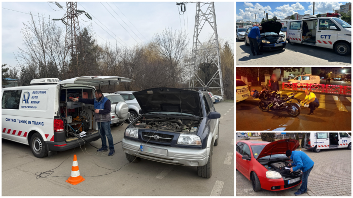Aproape 4 din 10 mașini inspectate în Bihor au prezentat probleme tehnice. Șase vehicule reprezintă un pericol iminent de accident.