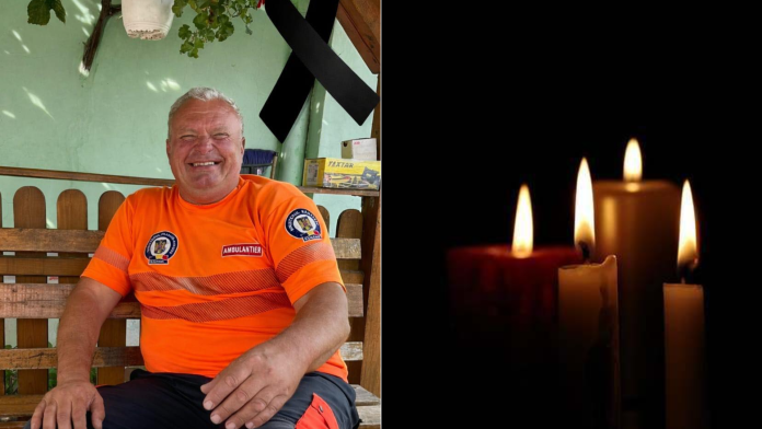 Doliu în comunitatea salvatorilor din Bihor: Un ambulanțier apreciat a murit la doar 57 de ani