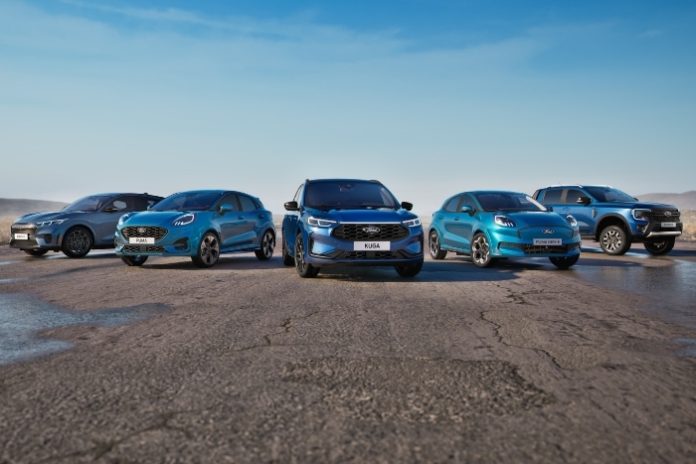 Gama electrificată Ford – de la primul vehicul electric fabricat în România, până la autoutilitarele pentru afaceri!