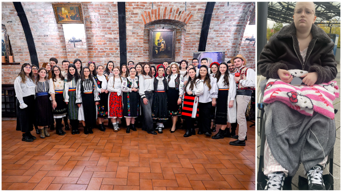 Studenții din Oradea au strâns 4.500 de euro pentru Ema, o fetiță bolnavă de cancer din Bihor.