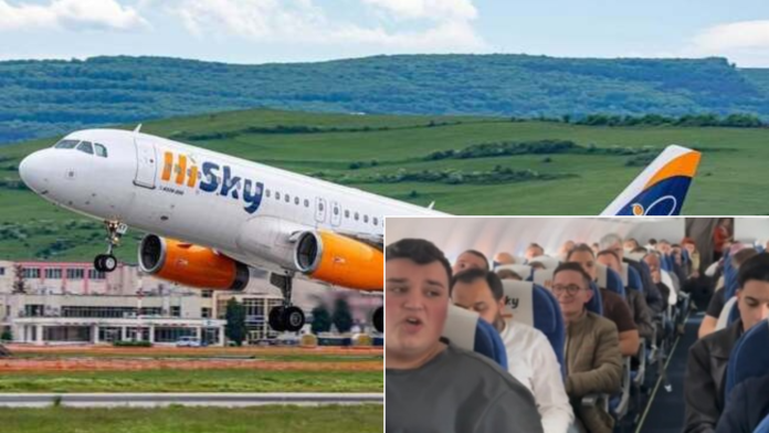Atmosferă neobișnuită într-un zbor pe ruta București - Oradea, surprinsă de Daniel Buzdugan: „Cel mai inspirator zbor”