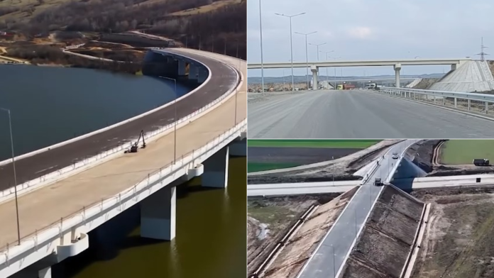 Lucrări rapide pe Autostrada Transilvania: Tronsonul Chiribiș–Suplacu de Barcău a atins 70% din progres.