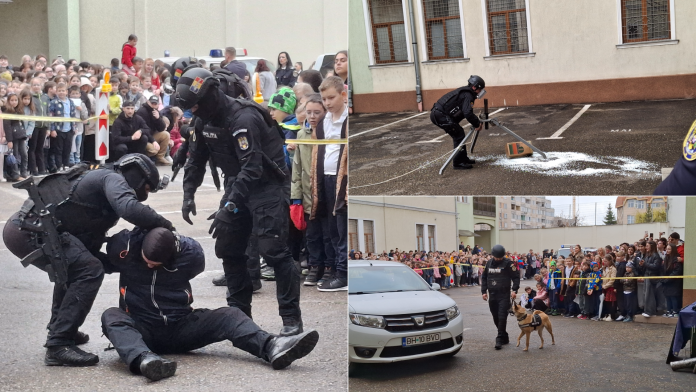 Polițiștii din Bihor marchează Ziua Poliției Române prin demonstrații, ateliere și evenimente pentru comunitate.