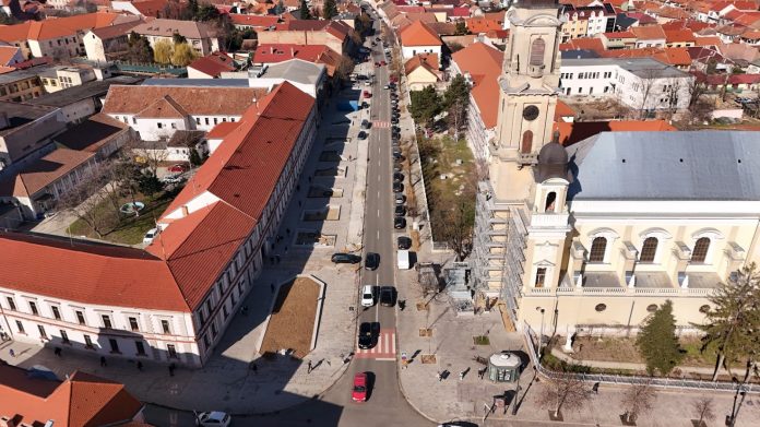 Strada Dunării va fi închisă timp de câteva zile pentru lucrări la pista de biciclete.