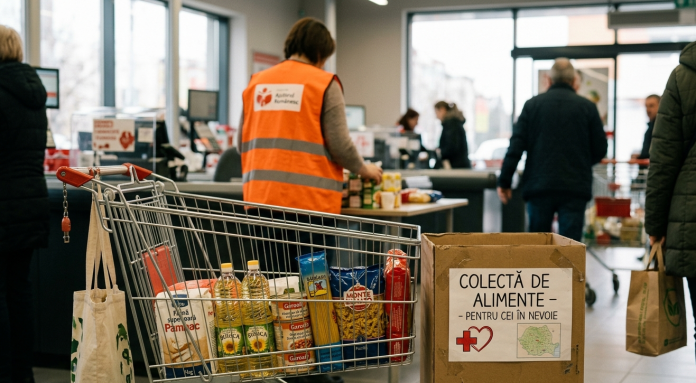 Un gest mic, o masă în plus: A început Colecta Națională de Alimente