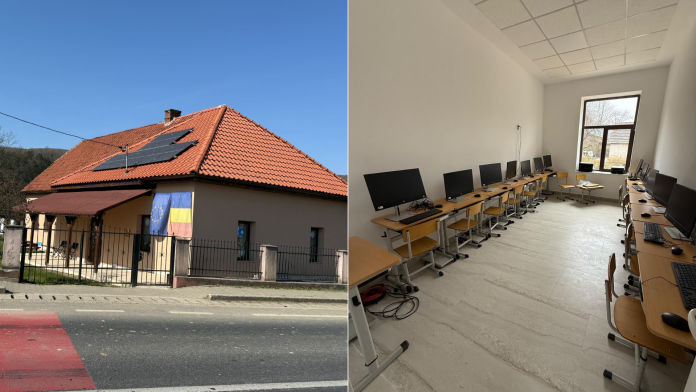 Unitățile școlare din Cărpinet, modernizate prin PNRR: lucrările de reabilitare energetică se apropie de finalizare