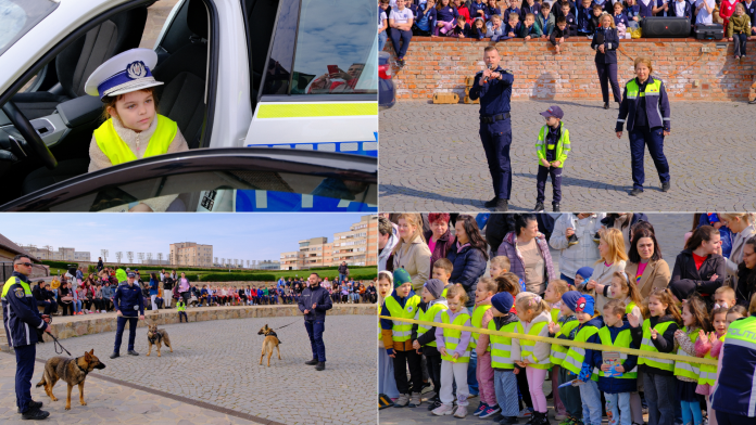 Ziua Poliției Române sărbătorită la Oradea cu demonstrații canine și ateliere interactive