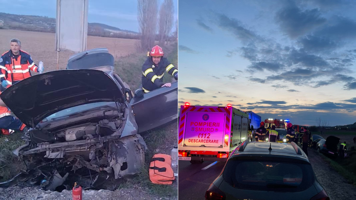 Accident între Uileacu de Criș și Aleșd, pe DN 1: trei femei au fost duse la spital.