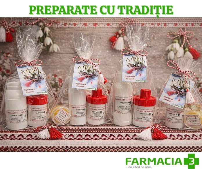 Farmacia 3 - farmacia care continuă să prepare! 15% reducere la pachete cu preparate tradiționale, pe toată durata lunii martie!