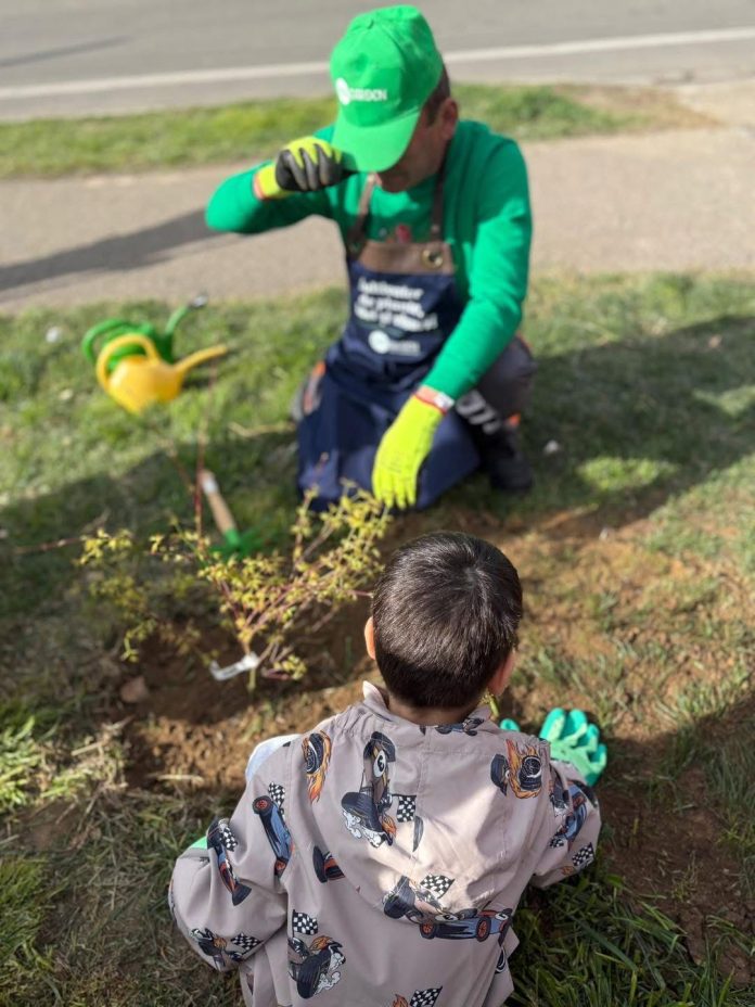 Copiii explorează natura: activitate de plantare la Grădinița Armonia, realizată cu sprijinul ROA Garden!