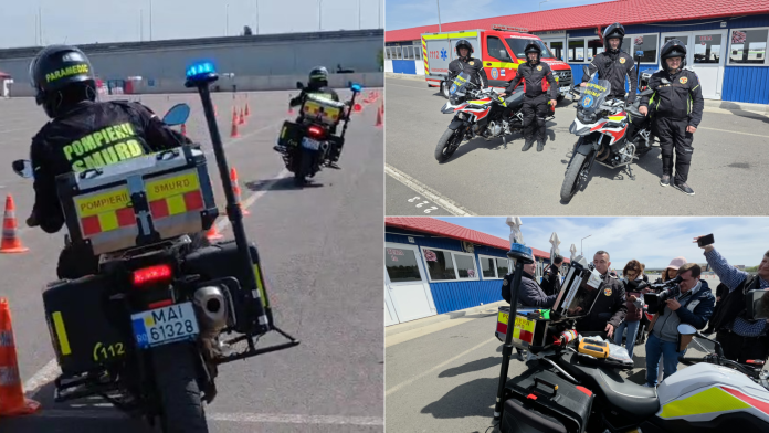 Motocicletele SMURD din Bihor: Intervenții rapide, peste 270 de misiuni și vieți salvate înainte de sosirea ambulanței.