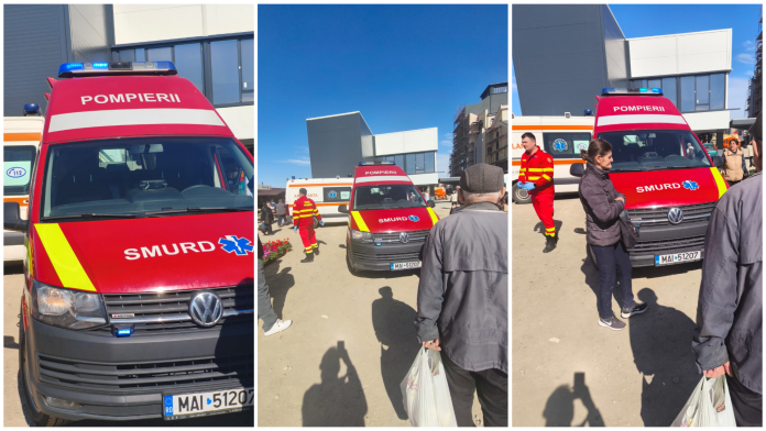 Scene șocante la Ștei. Un bărbat a decedat în fața a zeci de martori, în incinta unei piețe.