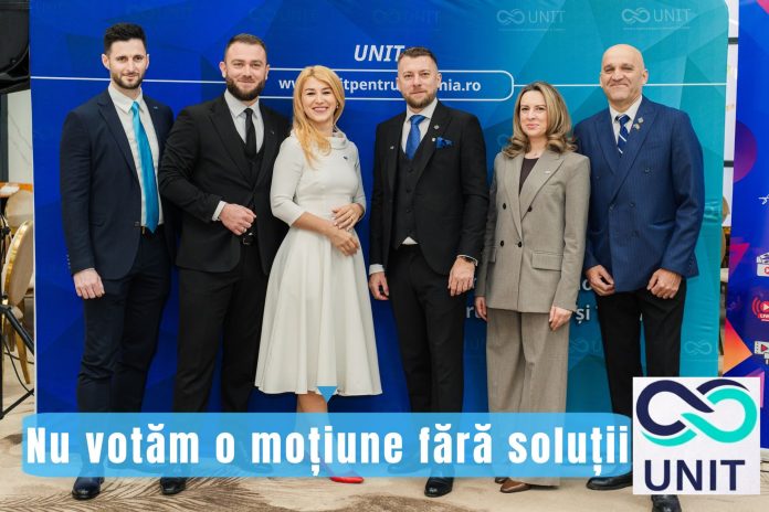 Șase parlamentari UNIT se abțin de la votul moțiunii PSD-AUR și critică absența unor soluții concrete.