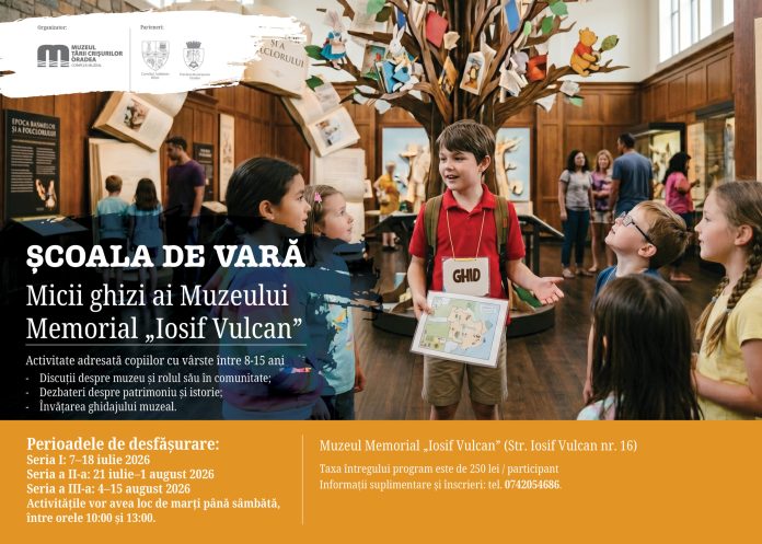 Copiii, invitați la o nouă ediție a Școlii de vară