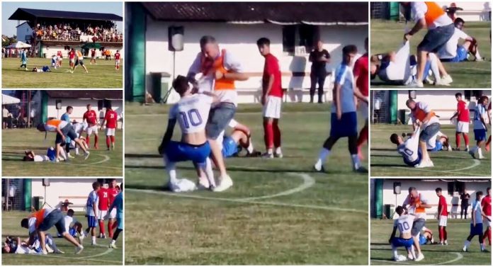 Un fotbalist din Bihor a avut un comportament șocant la sfârșitul barajului de promovare în Liga 3.