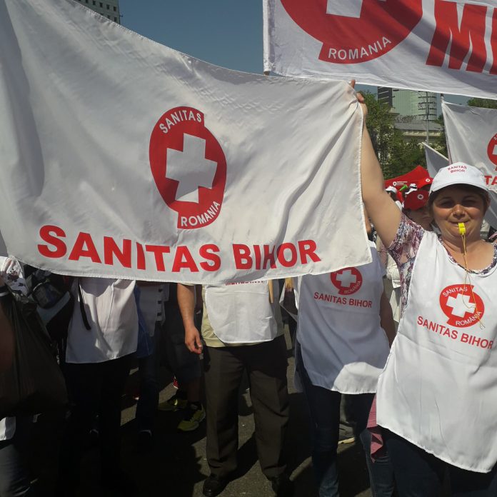 SANITAS se pregătește pentru o grevă generală în domeniul sănătății. Federația acuză reduceri de salarii și absența dialogului.