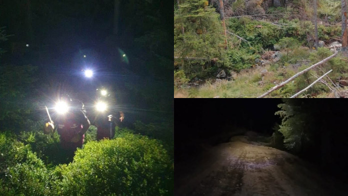 Trei intervenții ale salvamontiștilor din Bihor pe timpul nopții. Turiști obosiți și o persoană rătăcită, salvați din Munții Apuseni
