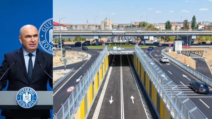 Premierul Ilie Bolojan, prezent la Oradea pentru inaugurarea celor două pasaje de pe Calea Aradului