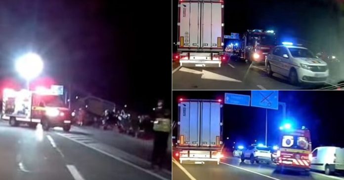 Accident grav pe DN 19 la Biharia: SUV și camionetă implicate, două persoane încarcerate