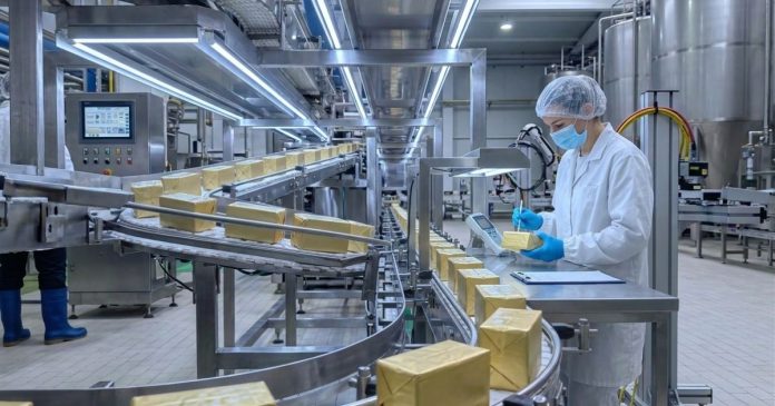 Amendă de 10 milioane de lei pentru un producător de lactate, după blocarea inspecției
