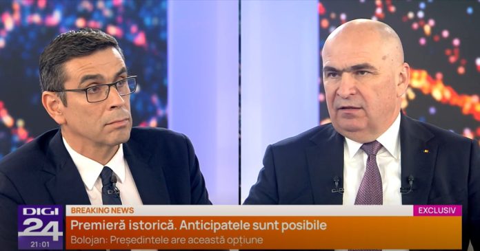 Bolojan: Alegerile anticipate nu sunt o soluție magică pentru toate problemele