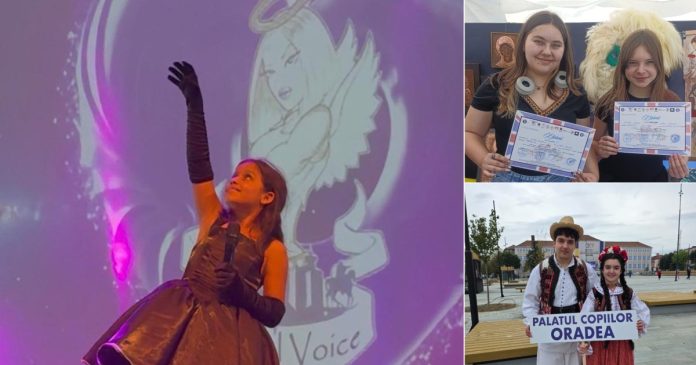 Fetiță de 9 ani din Oradea, două premii I la Belgrad Fetiță de 9 ani din Oradea, două premii I la Belgrad