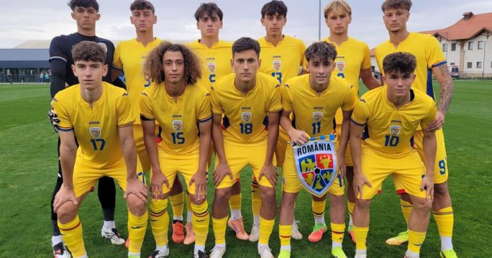 Jucător de la FC Bihor marchează împotriva Ungariei în duelul naționalelor U19 Jucător de la FC Bihor marchează împotriva Ungariei în duelul naționalelor U19