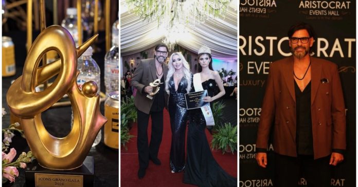 Marius Molan, premiat la The Icons Grand Gala 2026 pentru 20 de ani în modă