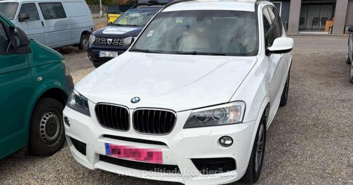 Mașină de 15.000 de euro căutată de autoritățile elvețiene, depistată la Borș